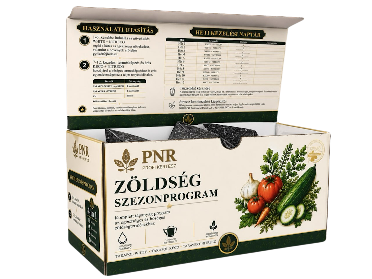 PNR Profi Kertész Zöldség csomag 12 hetes szezonprogram