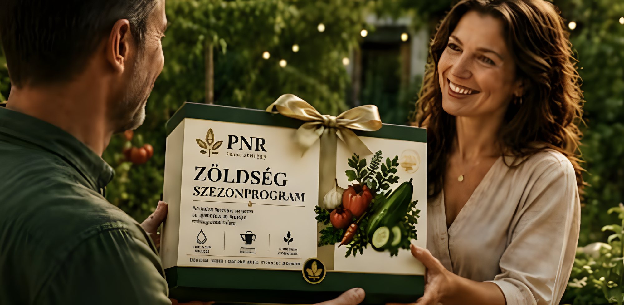PNR Zöldség szezonprogram ajándékba adva